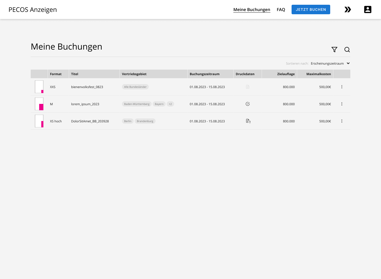 Book a campaign online — checkout completion