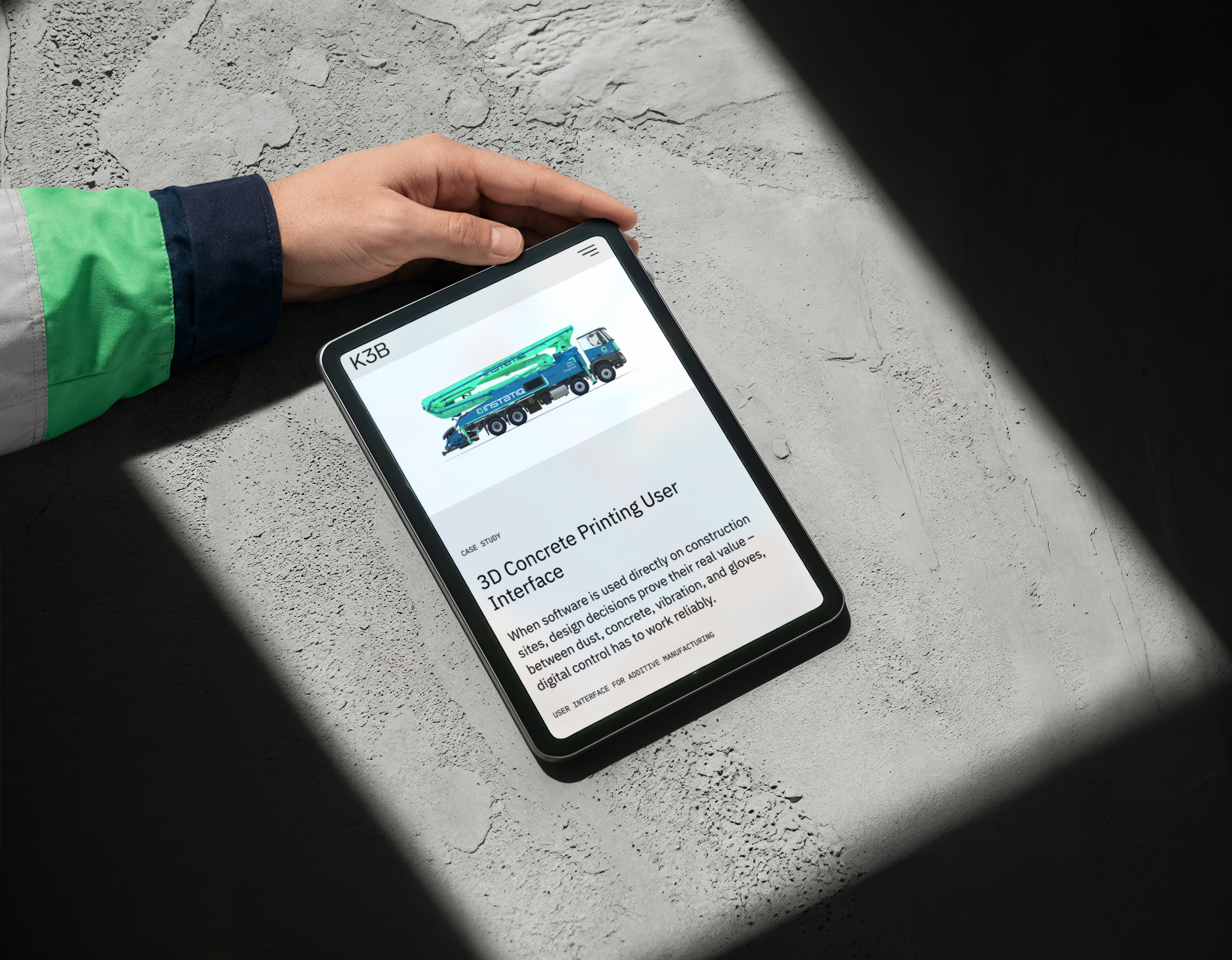 Website on Ipad